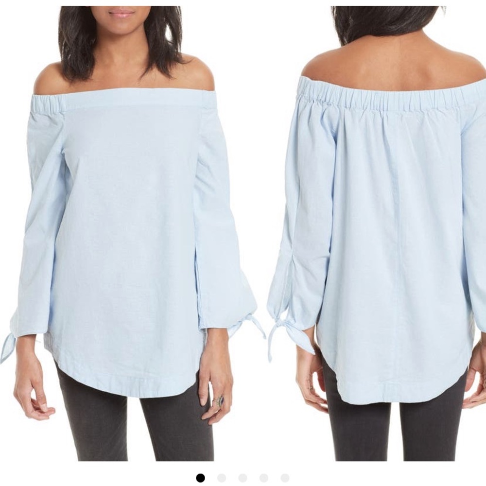 Free People “show me some some shoulder” blouse